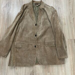 Pendleton pig leather suede jacket, light camel in great condition.